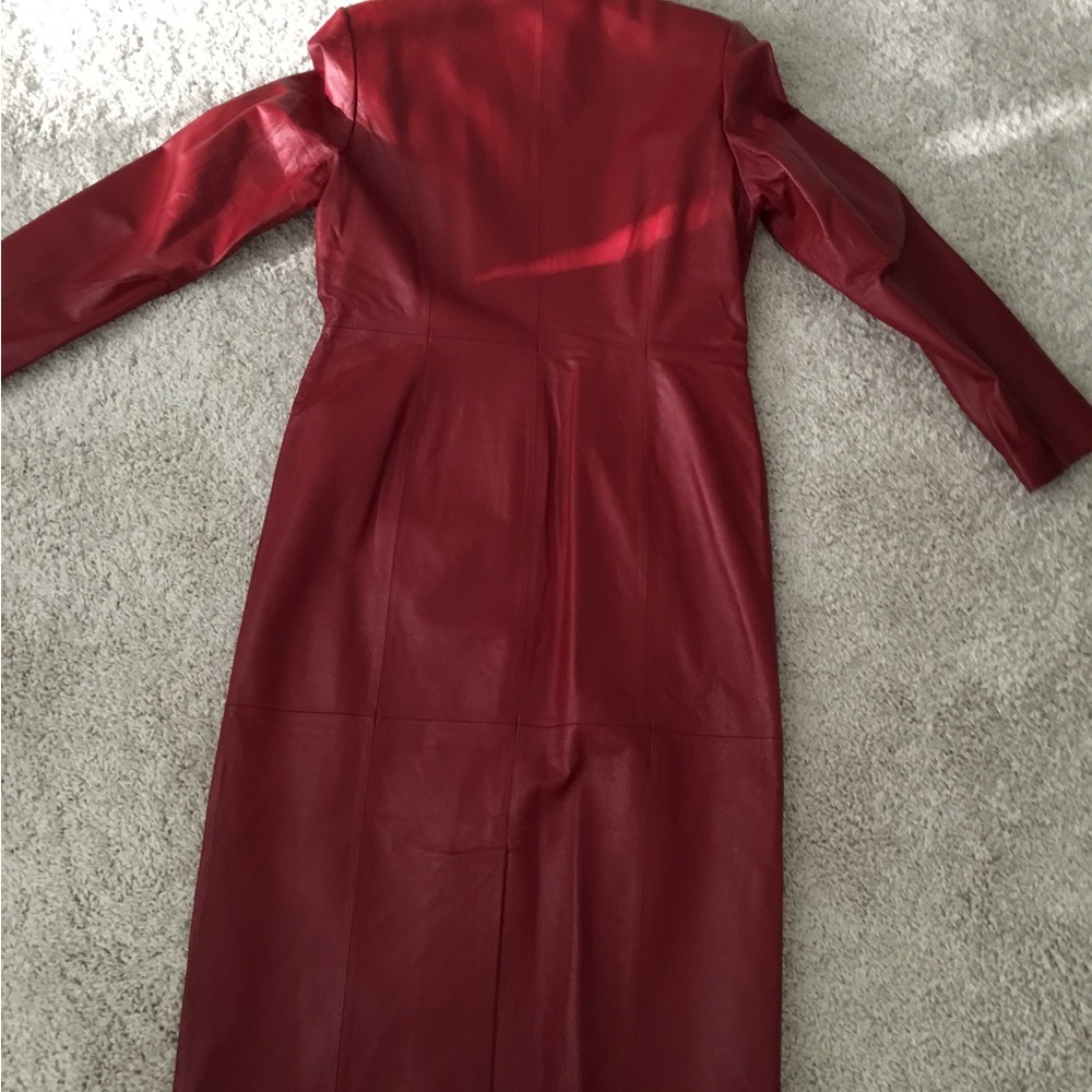 Genuine leather dress - Picture 4 of 4